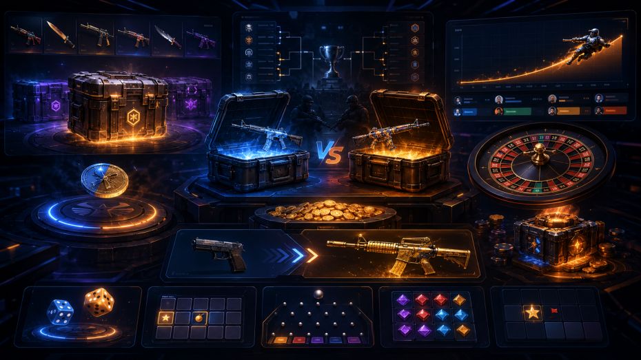 Popular CS2 Gambling Games and Betting Options