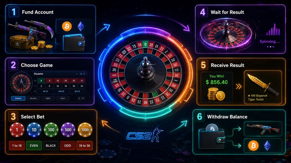 How CS2 Roulette Works