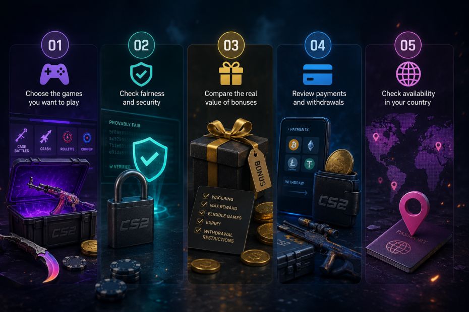How to Choose the Best CS2 Gambling Site